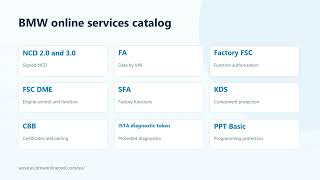 BMW Online Tool: NCD 3.0, All Online Services, App and Bot