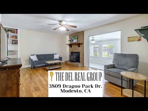 3809 Dragoo Park Dr., Modesto, CA home video tour