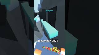 The first map with the official dynamic objects in Krunker, bhop SnowyMoves
