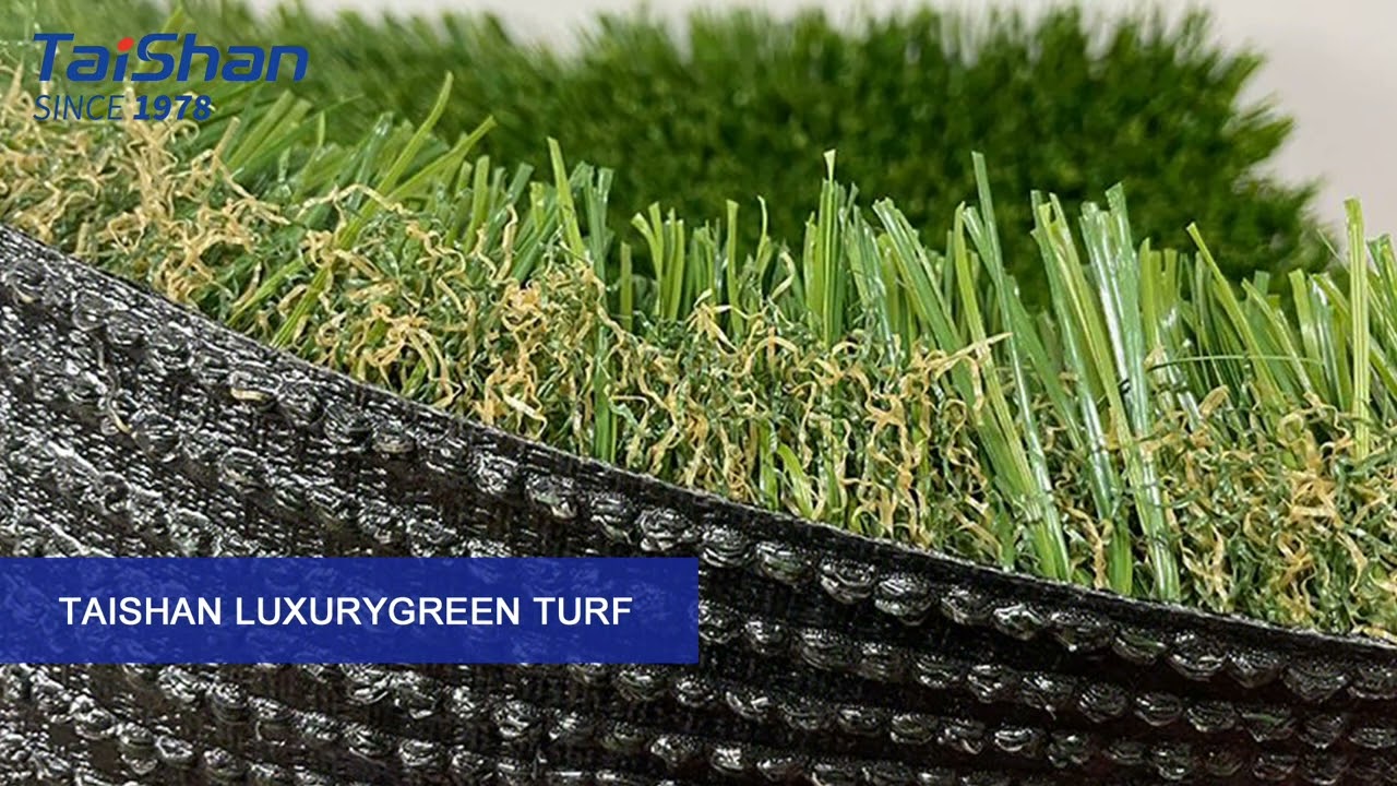TaiShan Landscape Grass - LUXURYGREEN TURF -S Shape Filament