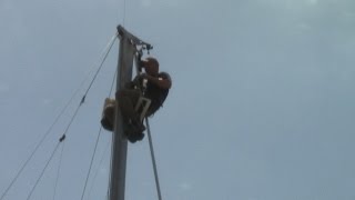Installing Tri Colour LED masthead light