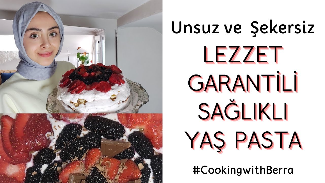 Diyet Dostu Yaş Pasta Sağlıklı ve Lezzetli (Unsuz, Şekersiz
