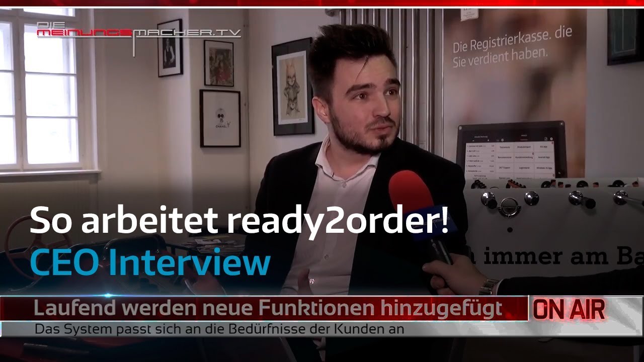 Update ready2order im Interview | Die Meinungsmacher auf RTL