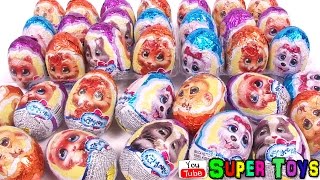 Lapusiki surprise eggs toys unboxing Kinder Surprise Лапусики или Обманусики оборотни тьфу бяка