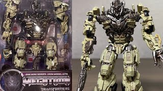 Transformers Dark of the moon Megatron build & review. Yolopark AMK mini limited series convention