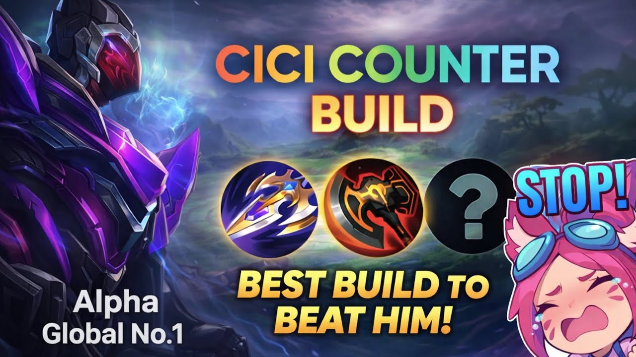 This Build Is OP😱Easy Count Cici !! Exp Alpha Vs Cici High True Damage Any Fighter Melt🔥