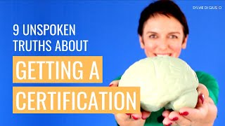 Is getting a certification worth it? 👉🏻👉🏻👉🏻 9 Unspoken truths about getting a certification