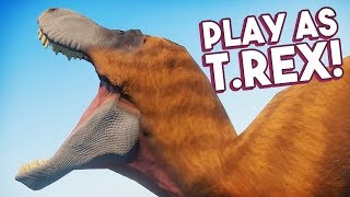 PLAY A FULLY GROWN T-REX! DINO GAME UPDATES | Dinosaurs: Prehistoric Survivors Gameplay