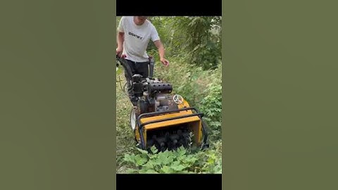 Máy cày xới đất máy cắt làm cỏ nông nghiệp máy vun luống tạo rãnh đa năng #automobile #farming