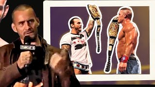 CM Punk on John Cena Rivalry & Chicago Money In The Bank Match!