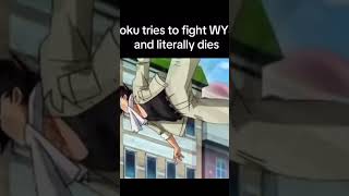 Goku tried to fight wyst but got killed by him(pillar Chase meme)