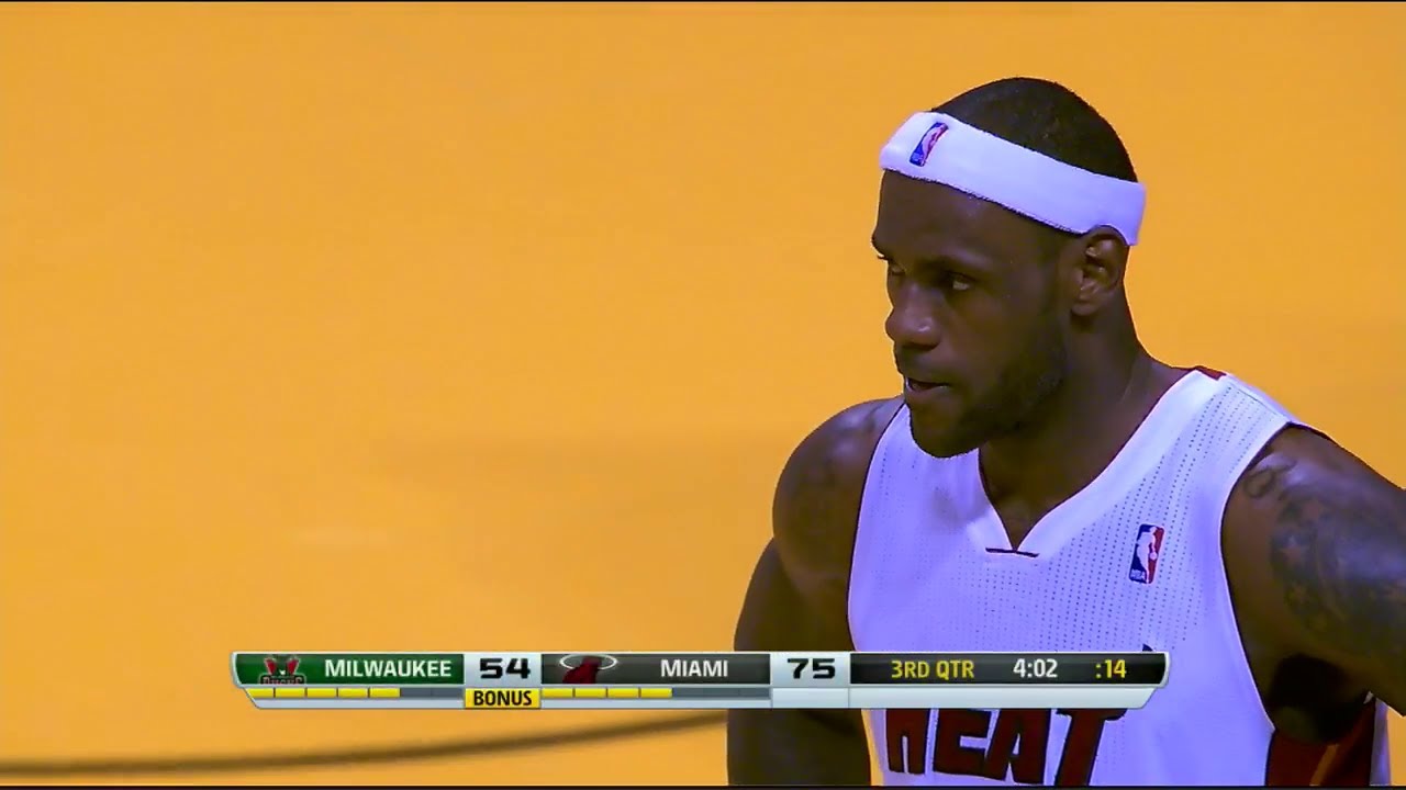 Lebron James Full Highlights vs Bucks (Sick Dunks) - 33 Points (2013.11.12)