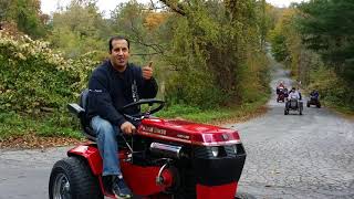 SteveBo's Meet & Greet Fall 2018 Road Trip Wheel Horse Tractor RedSquare Part 1