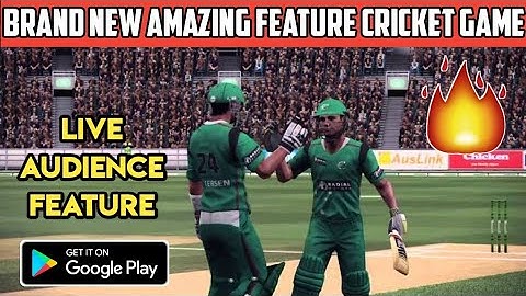 🔥 Brand New Amazing Cricket Game For Android | Amazing Features Game | Live Audience Feature & more