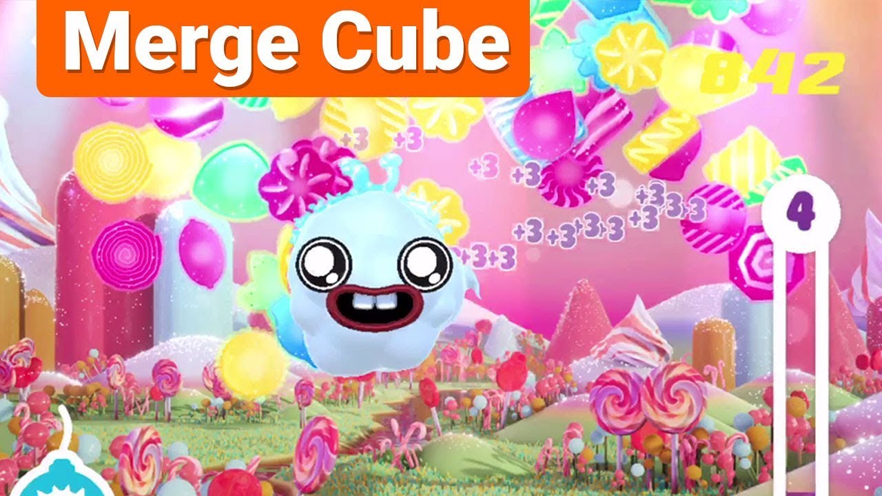 Super Sugar Crash for Merge Cube Gameplay (iOS/Phone Mode)