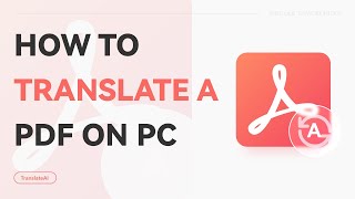 How to Translate a PDF on PC | WorkinTool TranslateAI screenshot 5