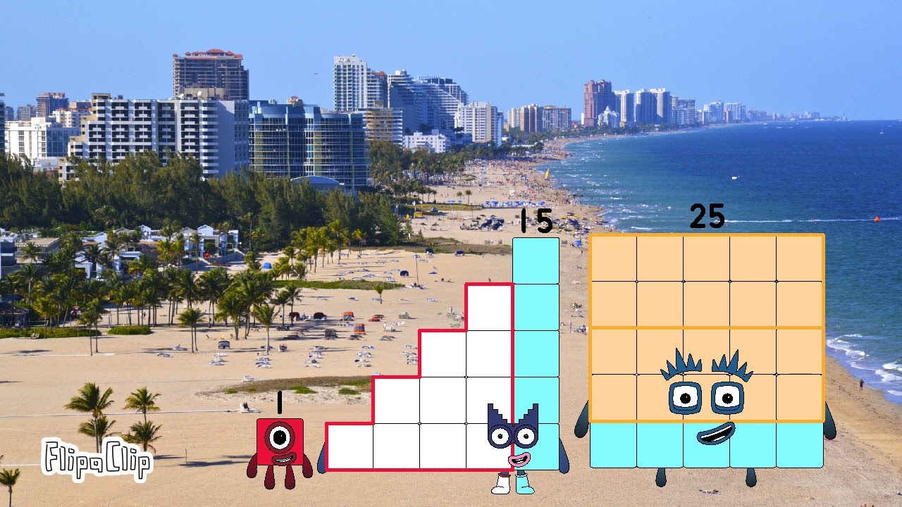 Numberblocks Above And Beyond: Season 1 Episode 9 Beach: (Full Episode)
