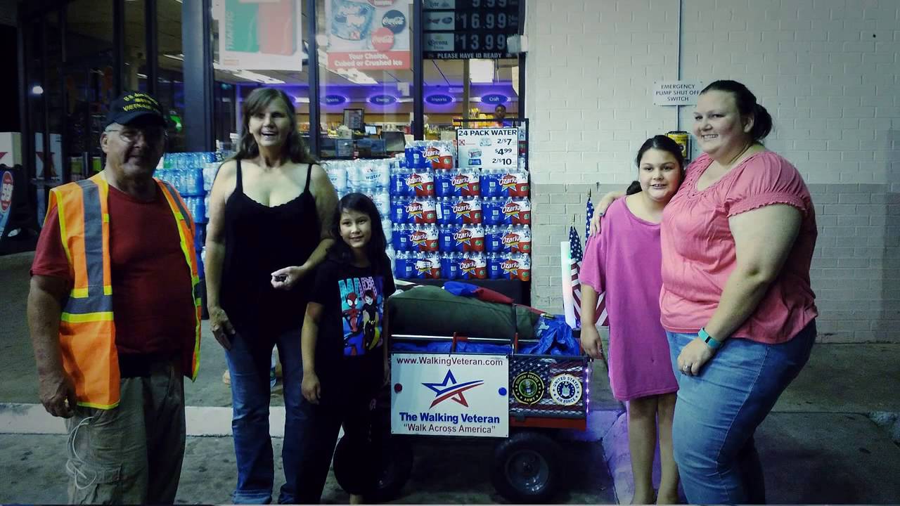 Thomas Wayne Hudson, The Walking Veteran, with Memories of The Walk Across Mississippi