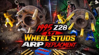 1995 Camaro Z28 LT1 ARP Wheel Stud Replacement (Broken Stud Fix!)