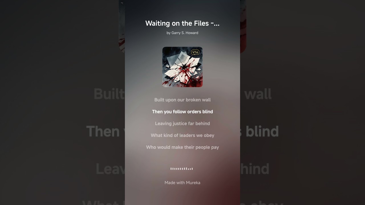 Waiting on The Files - Reggae by Garry S. Howard