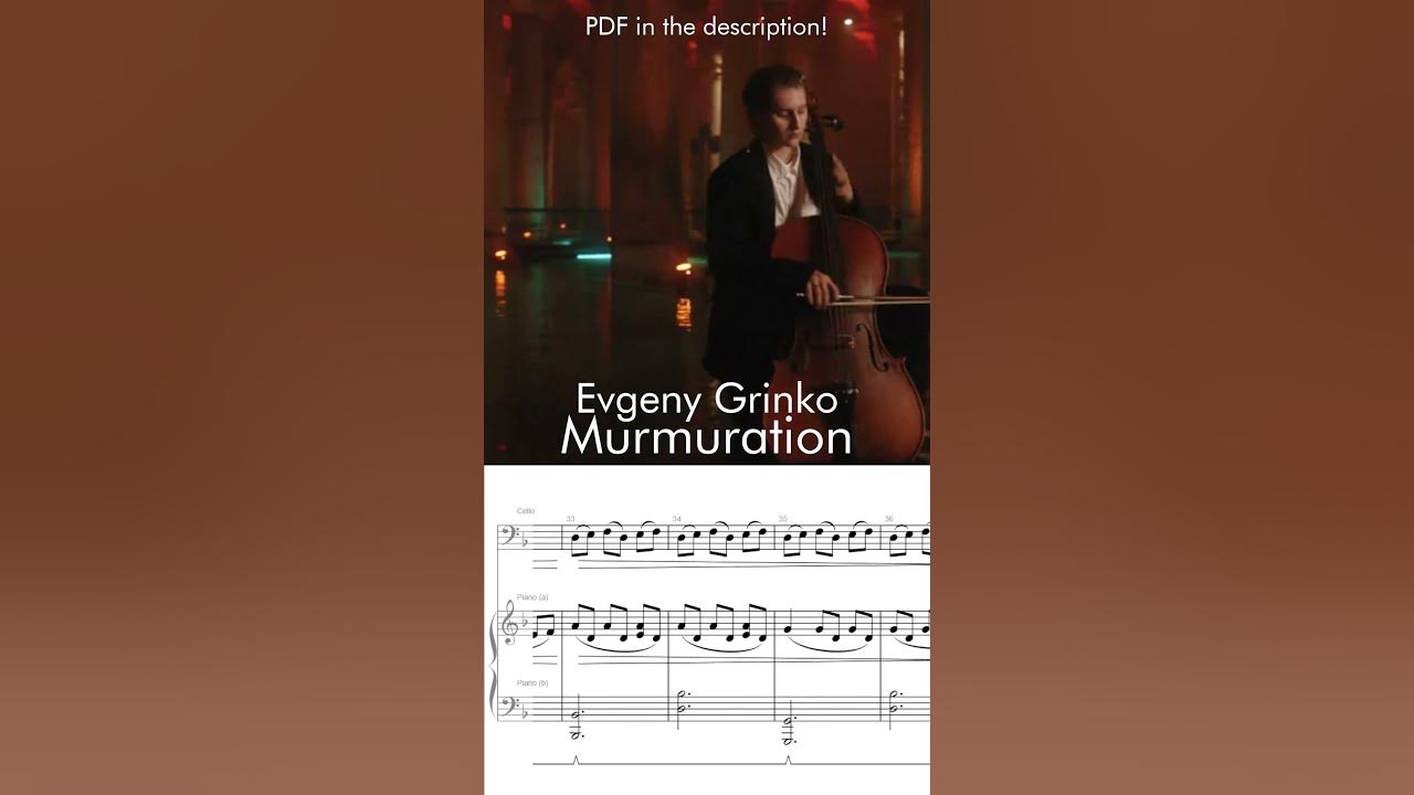 🎵 Evgeny Grinko - Murmuration (Sheet Music) | Baithouse Music