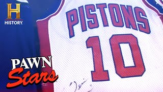 Famous DENNIS RODMAN'S EX-WIFE SELLS HIS SWEATY JERSEYS | Pawn Stars | #Shorts Wealth