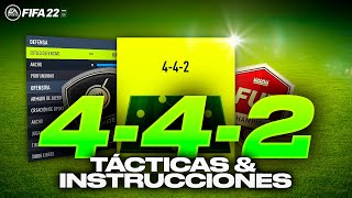 ¡LA MEJOR FORMACION PARA COMENZAR FIFA 22 | 442 TACTICAS & INSTRUCCIONES