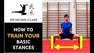 Wushu Basic Stances Tutorial - Jibengong