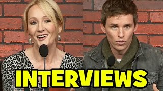 FANTASTIC BEASTS and Where To Find Them Cast Interviews - World Press Conference