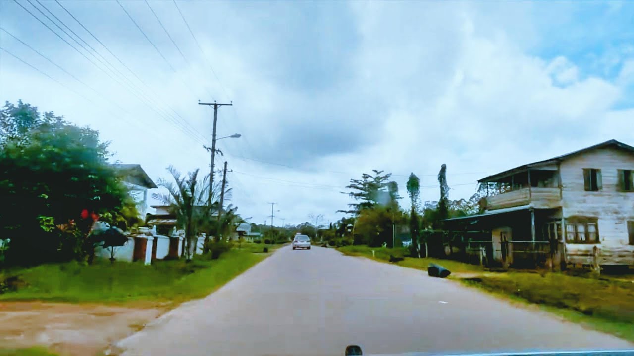 Road trip in Moengo Suriname