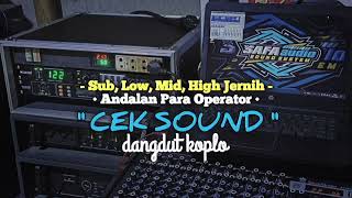 CEK SOUND DANGDUT KOPLO \