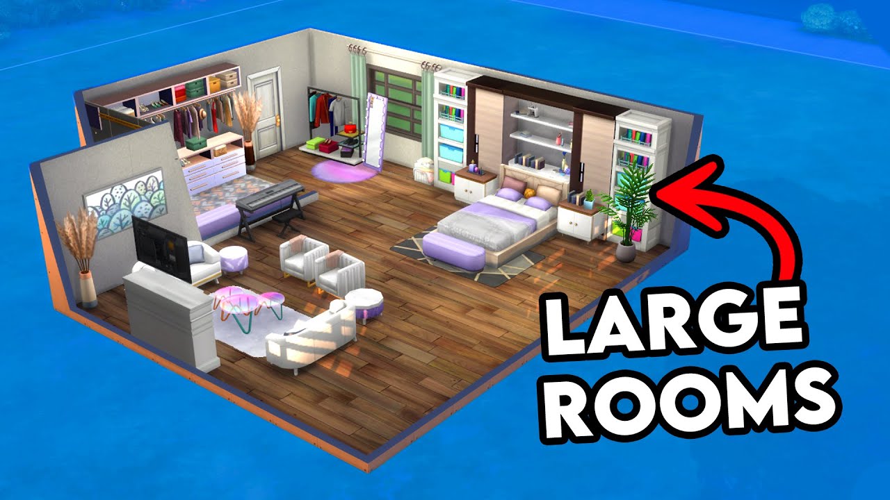 How To Build Large Bedrooms - YouTube