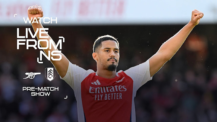 LIVE FROM N5! | Arsenal vs Fulham | Theo Walcott, Mathieu Flamini & Mark Ambor | Pre-match show