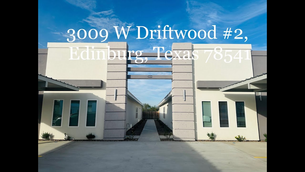 3009 W Driftwood Street 2, Edinburg, Texas 78541 YouTube