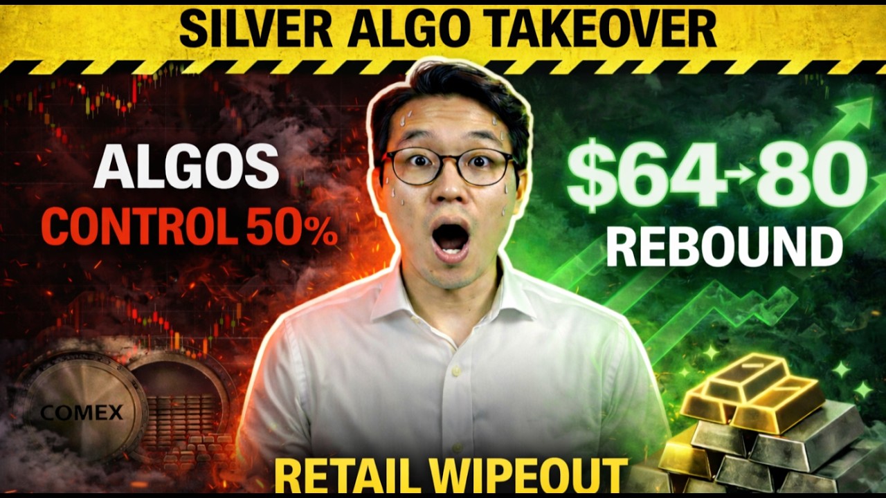 🚨 Восстановление серебра до $80: роботы с искусственным интеллектом контролируют 50% рынка! (Алго...