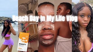 My Body &amp; Skin Care Routine In LA Ft Mighty Patch Face By Hero Cosmetics + Beach Day Vlog