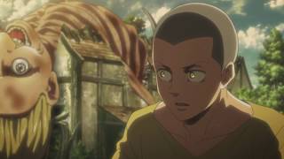 Titan says "Welcome Home" to Connie Springer - Attack on Titan S2