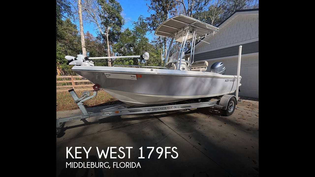 Продается подержанная яхта Key West 179FS 2023 года выпуска в Мидлберге, Флорида.