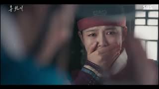 Ha-Ram wounded his hand to protect the love of his life (Lovers of The Red Sky E13)Kdrama hurt scene