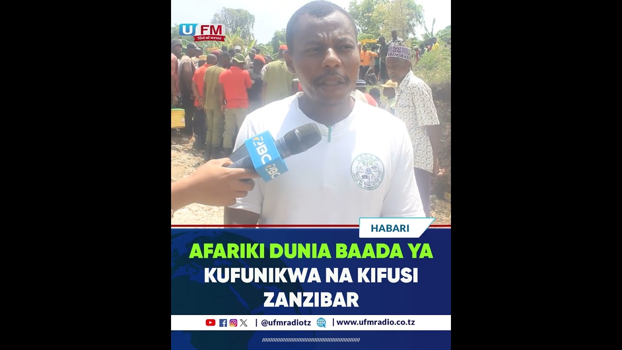 AFARIKI KWA KUFUNIKWA NA KIFUSI AKICHIMBA MAWE ZANZIBAR