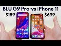 BLU G9 Pro vs iPhone 11 - Who Will Win?