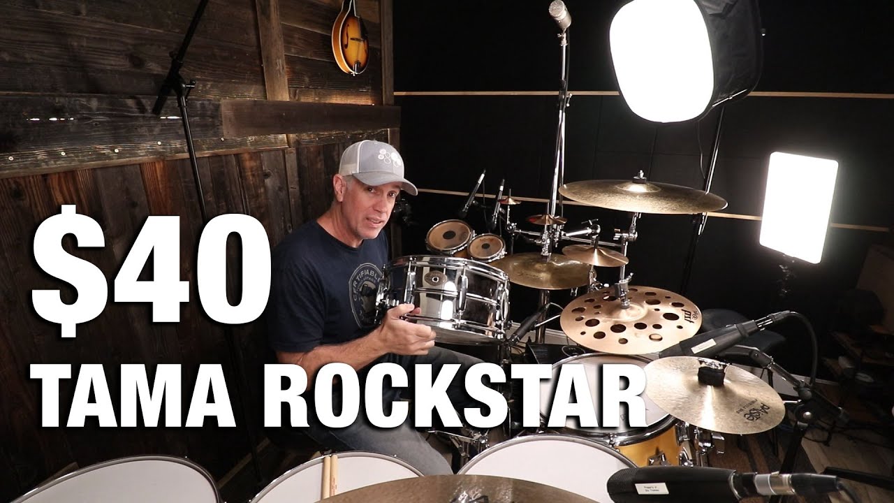 $40 Tama Rockstar Snare - Скажите мне...