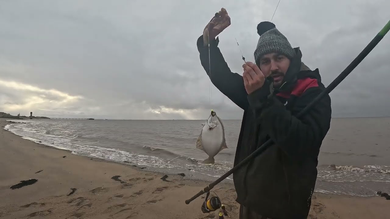последний клубный матч сезона — Ловля трески — Побережье Холдернесса — Рыбалка на пляже —