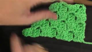 Corner-to-Corner Stitch Part 2: The Rectangle (Right handed)