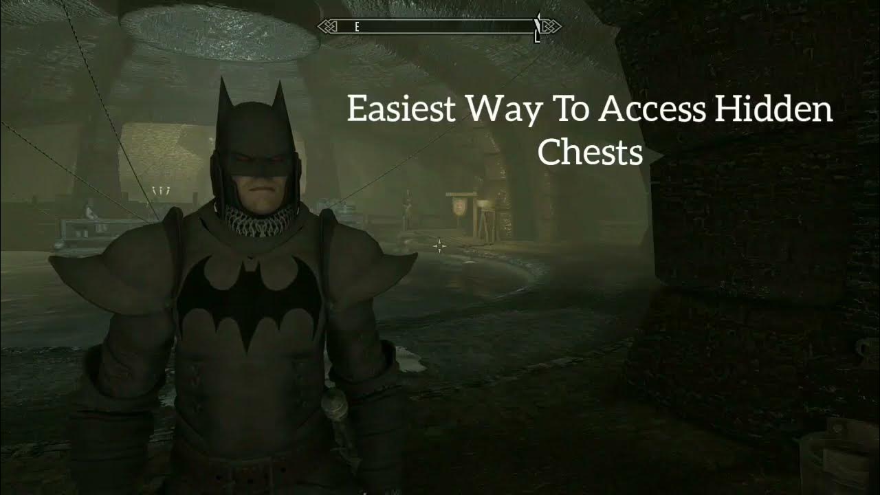 SKYRIM Hidden Chest Riften (The Ragged Flaggon) YouTube