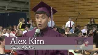 RHS Graduation 2013: Alex Kim