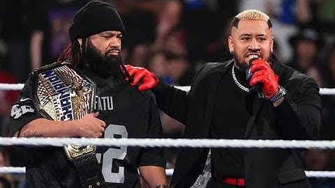 3 Reasons why Triple H took WWE United States Title off Jacob Fatu.
