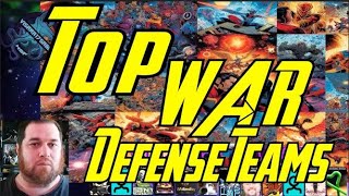 Top 15 War Defense Teams - MSF - Marvel Strike Force