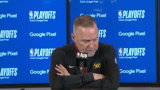 Michael Malone Post Game Interview | Minnesota Timberwolves vs Denver Nuggets