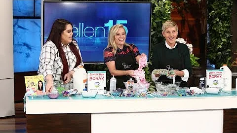 Ellen and Reese Witherspoon Get Slimed